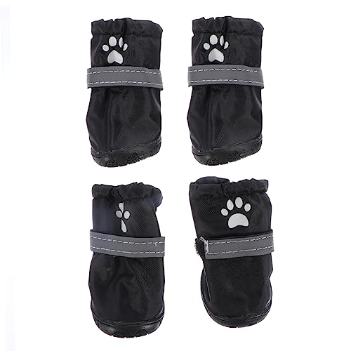 Housoutil 4 Stück Haustier wasserdichte Schuhe rutschfeste Hundestiefel Haustierschuhe Regenstiefel Wärmere Hundeschuhe Haustierstiefel Hund Schneeschuh Schuhschutz Bichon Frise Polyester Housoutil 4 Stück Haustier wasserdichte Schuhe rutschfeste Hundestiefel Haustierschuhe Regenstiefel Wärmere Hundeschuhe Haustierstiefel Hund Schneeschuh Schuhschutz Bichon Frise Polyester von Housoutil