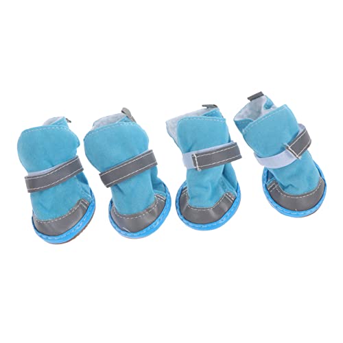 Housoutil 4 Stück Haustierschuhe Hundeschuhe Schutzstiefel Die Katze Sherpa Housoutil 4 Stück Haustierschuhe Hundeschuhe Schutzstiefel Die Katze Sherpa von Housoutil