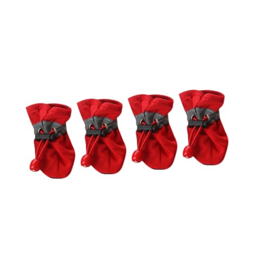Housoutil Schützen Sie Die Pfoten Ihres Hundes 4 Stück Hunde-Regenschuhe Haustierstiefel Für Outdoor-Abenteuer Housoutil Schützen Sie Die Pfoten Ihres Hundes 4 Stück Hunde-Regenschuhe Haustierstiefel Für Outdoor-Abenteuer von Housoutil