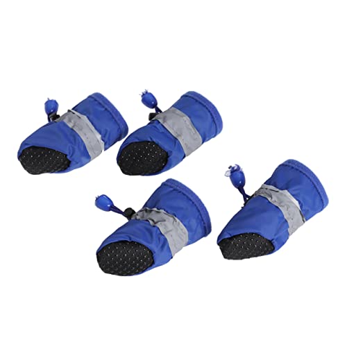 Housoutil Dog XL 4 Stück Schuhe Für Hunde Ankleidestiefel - Sohle Für Jahreszeiten Housoutil Dog XL 4 Stück Schuhe Für Hunde Ankleidestiefel - Sohle Für Jahreszeiten von Housoutil