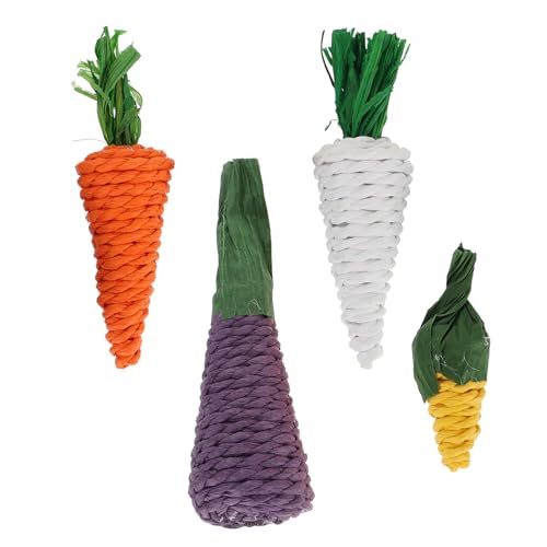 Housoutil 4stücke Kaninchen Kauspielzeug Teiliges Molar Spielzeug Aus Natürlichem Papierseil Und Loofah Für Hamster Meerschweinchen Und Andere Kleintiere Fördert Die Zahnpflege Und Housoutil 4stücke Kaninchen Kauspielzeug Teiliges Molar Spielzeug Aus Natürlichem Papierseil Und Loofah Für Hamster Meerschweinchen Und Andere Kleintiere Fördert Die Zahnpflege Und von Housoutil