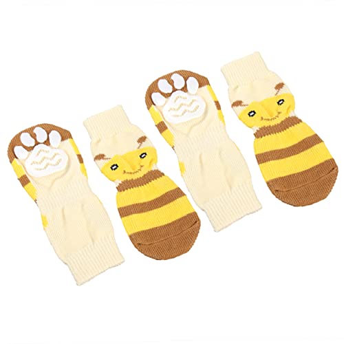 Housoutil Atmungsaktive Socken 4 Stück Sockenschuhe Warme Socken Für Haustier Gestrickte Warme Socken Haustier Gestrickte Socken Wintersocken Für Haustiere Thermische Socken Haustier Socken Housoutil Atmungsaktive Socken 4 Stück Sockenschuhe Warme Socken Für Haustier Gestrickte Warme Socken Haustier Gestrickte Socken Wintersocken Für Haustiere Thermische Socken Haustier Socken von Housoutil