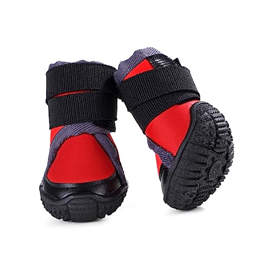 Housoutil 4 Stück Outdoor-Kletterschuhe Für Große Hunde Warme Nicht Haustierfreundliche Schuhe Größe 45 Housoutil 4 Stück Outdoor-Kletterschuhe Für Große Hunde Warme Nicht Haustierfreundliche Schuhe Größe 45 von Housoutil
