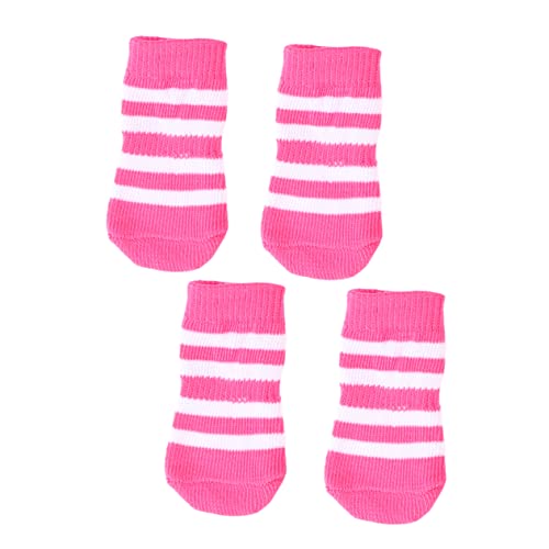 Housoutil Baumwollsocken für Hunde Stricksocken für Haustiere Bequeme Söckchen für Hunde Socken für Hunde und Haustiere Housoutil Baumwollsocken für Hunde Stricksocken für Haustiere Bequeme Söckchen für Hunde Socken für Hunde und Haustiere von Housoutil
