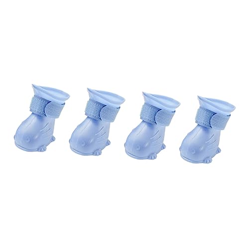 Housoutil 4 Stück Hunde-Regenschuhe Hundestiefel Von Tep Material Warm Und Für Hunde Housoutil 4 Stück Hunde-Regenschuhe Hundestiefel Von Tep Material Warm Und Für Hunde von Housoutil
