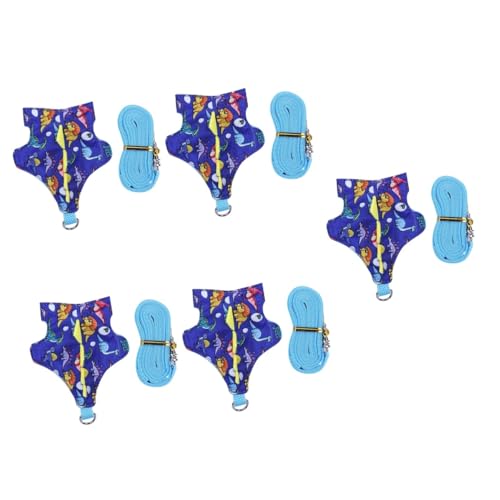 Housoutil 5 Sets Bunny Leine Leine Zugseil und Flexibel für Haustiere Dekorative von Housoutil