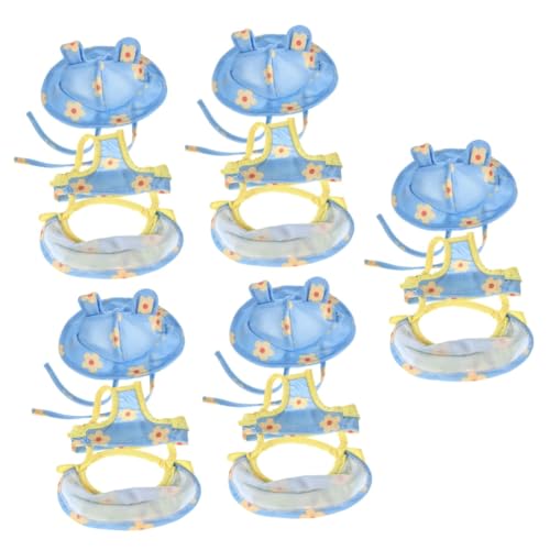 Housoutil 5 Sets Hundekleid Stilvoller Badeanzug Hut Und Rock Für Abenteuer Am Strand Und Im Pool Housoutil 5 Sets Hundekleid Stilvoller Badeanzug Hut Und Rock Für Abenteuer Am Strand Und Im Pool von Housoutil