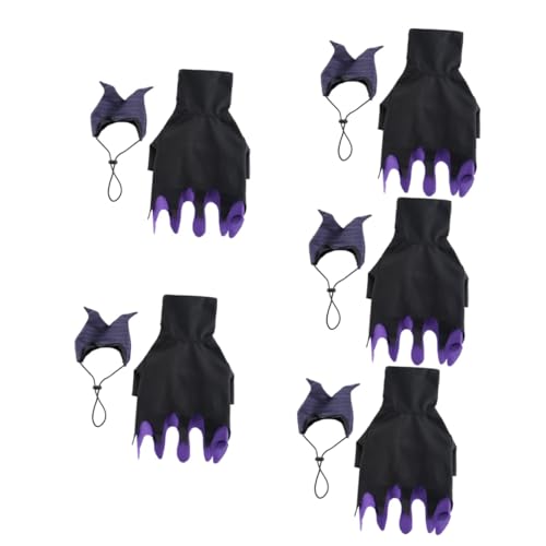 Housoutil 5 Sätze Haustier lustige Kleidung Halloween-Elemente-Hundekleidung Welpen-Halloween-Outfit Kleider weihnachtsdeko Hexenkostüm Party-Hundekleidung tragbar schmücken die Mantel Housoutil 5 Sätze Haustier lustige Kleidung Halloween-Elemente-Hundekleidung Welpen-Halloween-Outfit Kleider weihnachtsdeko Hexenkostüm Party-Hundekleidung tragbar schmücken die Mantel von Housoutil