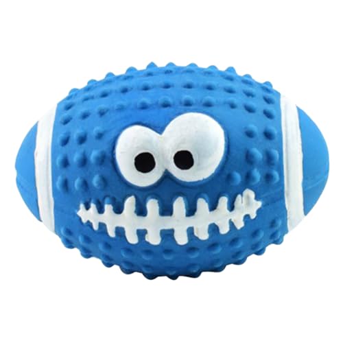 Housoutil 5st Spielzeugball Für Haustiere Ballspielzeug Für Hunde Hund Beißt Bälle Hundebedarf Hundekauball Geräuschspielzeug Für Hunde Hundebissball Emulsion Kauen von Housoutil