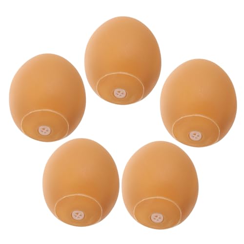 Housoutil 5 Stücke Quietsche-Eier Hundespielzeug Hund Natürliche Housoutil 5 Stücke Quietsche-Eier Hundespielzeug Hund Natürliche von Housoutil