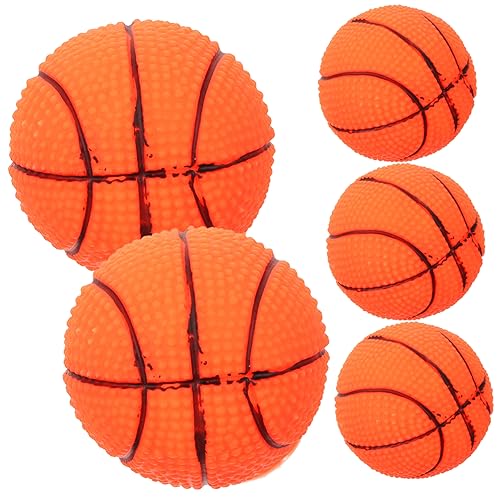 Housoutil 5 Stück Interaktiver Hunde-Basketball Quietschendes Spielzeug Geformtes Hundespielzeug Sicheres Vinyl Kein Geruch für bis Große Hunde Housoutil 5 Stück Interaktiver Hunde-Basketball Quietschendes Spielzeug Geformtes Hundespielzeug Sicheres Vinyl Kein Geruch für bis Große Hunde von Housoutil