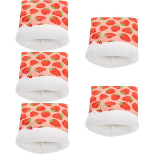 Housoutil 5 Stücke Meerschweinchen Schlaf Bett Hamster Hideout Beutel Für Segelflugzeug Warme Nesting Tasche Housoutil 5 Stücke Meerschweinchen Schlaf Bett Hamster Hideout Beutel Für Segelflugzeug Warme Nesting Tasche von Housoutil