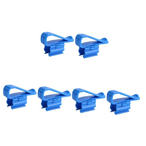 Housoutil 6 Stcs Wasserrohr -Fixierung Klemme Schlauch Wasser Eimerhalter Aquarium Clip Schlauchfischpumpen Für Aquarien Wassertank Aquarium Eimer Hanging Clip von Housoutil