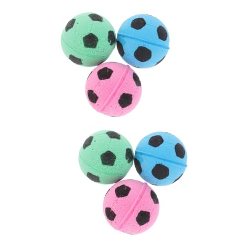 Housoutil Plüschtier 6 STK Spielzeuge Stoffspielzeug Für Katzen Kauspielzeug Katzenspielzeug Haustierbedarf Spielzeug Für Haustiere Katzenball Fußball Spielzeug Beißen Housoutil Plüschtier 6 STK Spielzeuge Stoffspielzeug Für Katzen Kauspielzeug Katzenspielzeug Haustierbedarf Spielzeug Für Haustiere Katzenball Fußball Spielzeug Beißen von Housoutil