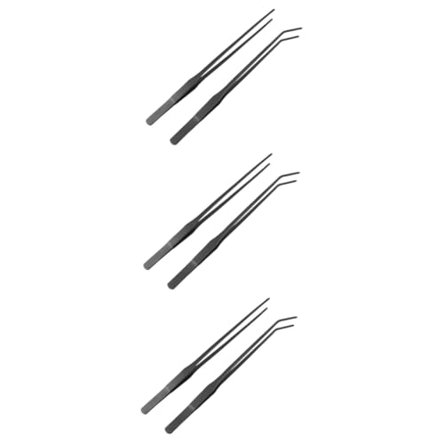 6 STK Pinzette Wasserpflanzenzange Anlage Rostfreier Stahl 6 STK Pinzette Wasserpflanzenzange Anlage Rostfreier Stahl von Housoutil