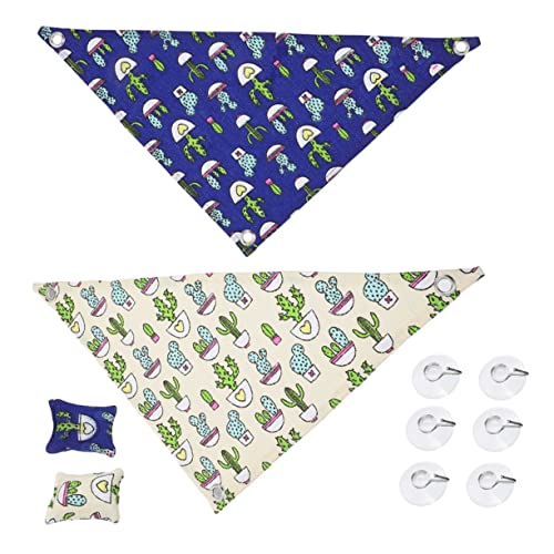 Housoutil 6 Sets Reptilien- -hängematte Für Eidechsen Schlafbett Haustier-hängenest Dreieckige Hängematte Haustierspielzeug Kompakt Und Leicht Housoutil 6 Sets Reptilien- -hängematte Für Eidechsen Schlafbett Haustier-hängenest Dreieckige Hängematte Haustierspielzeug Kompakt Und Leicht von Housoutil