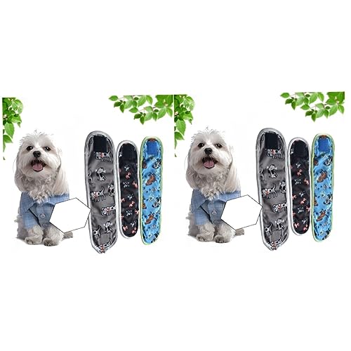 Housoutil 2 Sets Wiederverwendbare Hundewindeln Bauchbänder 9 X 30 cm Weich Atmungsaktiv Für Rüden Welpenwindeln Hundeunterwäsche Haustier-Hose 3 Stück X 2 Housoutil 2 Sets Wiederverwendbare Hundewindeln Bauchbänder 9 X 30 cm Weich Atmungsaktiv Für Rüden Welpenwindeln Hundeunterwäsche Haustier-Hose 3 Stück X 2 von Housoutil