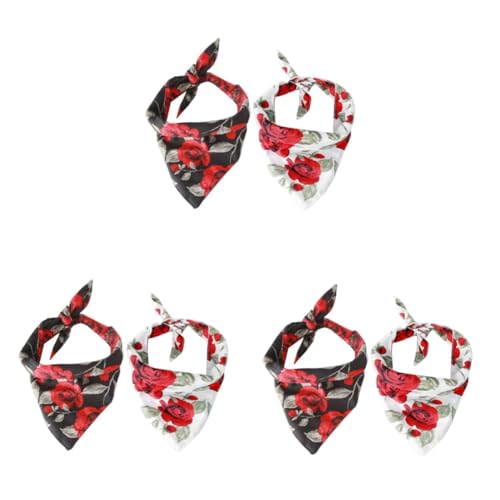 Housoutil 3 Sets Entzückendes Hundehalsband Lätzchen Rose Design Haustier Halskette Hundehalsband Für Welpen Haustierbedarf 2 Stück * 3 Housoutil 3 Sets Entzückendes Hundehalsband Lätzchen Rose Design Haustier Halskette Hundehalsband Für Welpen Haustierbedarf 2 Stück * 3 von Housoutil