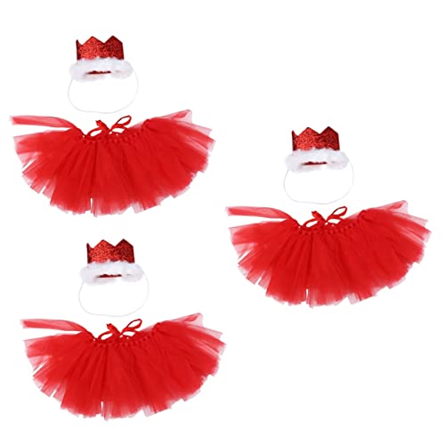 Housoutil 3er-Sets Für Hundepartys Und Geburtstage Tutu-Rock Haustier-hundekleid Gazestoff Mit Stirnband Für Tierbedarf Und Foto-Sessions 2 Stück X 3 Housoutil 3er-Sets Für Hundepartys Und Geburtstage Tutu-Rock Haustier-hundekleid Gazestoff Mit Stirnband Für Tierbedarf Und Foto-Sessions 2 Stück X 3 von Housoutil