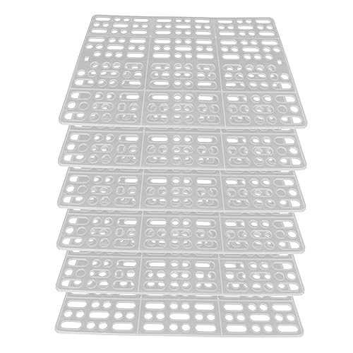 Housoutil 6 Stücke Fuß Matten Kunststoff Haustier Käfig Pads Nicht Design Schnelle Entwässerung Für Exkremente Einfach Zu Bedienen Housoutil 6 Stücke Fuß Matten Kunststoff Haustier Käfig Pads Nicht Design Schnelle Entwässerung Für Exkremente Einfach Zu Bedienen von Housoutil