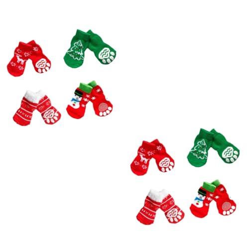 Housoutil 8 Paare Weihnachten Socke Hündchen Housoutil 8 Paare Weihnachten Socke Hündchen von Housoutil