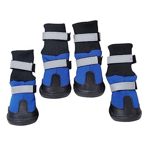 Housoutil 8 STK Schneestiefel für Haustiere hundeschuhe Modestiefel Welpenschuhe Schneeschuhe für Haustiere Winterschuhe für Haustiere Golden Retriever Schutz Outdoor-Schuhe Warme Schuhe Housoutil 8 STK Schneestiefel für Haustiere hundeschuhe Modestiefel Welpenschuhe Schneeschuhe für Haustiere Winterschuhe für Haustiere Golden Retriever Schutz Outdoor-Schuhe Warme Schuhe von Housoutil