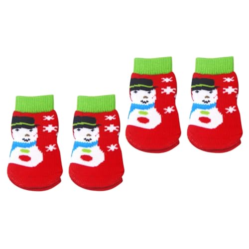 Housoutil 8 STK Socken für Hunde Cartoon-Hundesocken Weihnachtshundeschuhe weihnachtssocken sockenschuhe Baumwollsocken für Haustiere Haustiersocken der Hund Kleiner Hund Haustier Hund Housoutil 8 STK Socken für Hunde Cartoon-Hundesocken Weihnachtshundeschuhe weihnachtssocken sockenschuhe Baumwollsocken für Haustiere Haustiersocken der Hund Kleiner Hund Haustier Hund von Housoutil