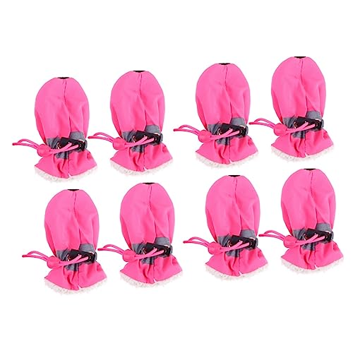 Housoutil 8-Teiliges Set Hundeschuhe & Pfotenschützer Schuhe für Hunde Dog Shoes Hunde Schuhe sockenschuhe Stiefel für Hunde Hundestiefel Regenstiefel Haustierschuhe großer Hund Schutz Housoutil 8-Teiliges Set Hundeschuhe & Pfotenschützer Schuhe für Hunde Dog Shoes Hunde Schuhe sockenschuhe Stiefel für Hunde Hundestiefel Regenstiefel Haustierschuhe großer Hund Schutz von Housoutil