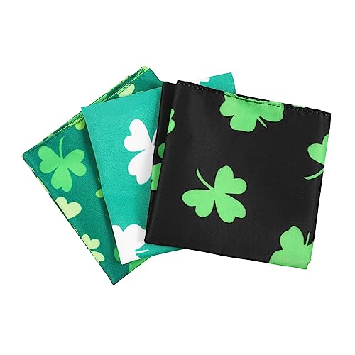 Housoutil 9 STK Hundeschal Hund Halstuch Speichel Handtuch Baby-Turban st. Patricks Day st Patricks Day handtücher Halstuch für Haustiere Hundehalsband der Hund Lätzchen schmücken Baumwolle von Housoutil