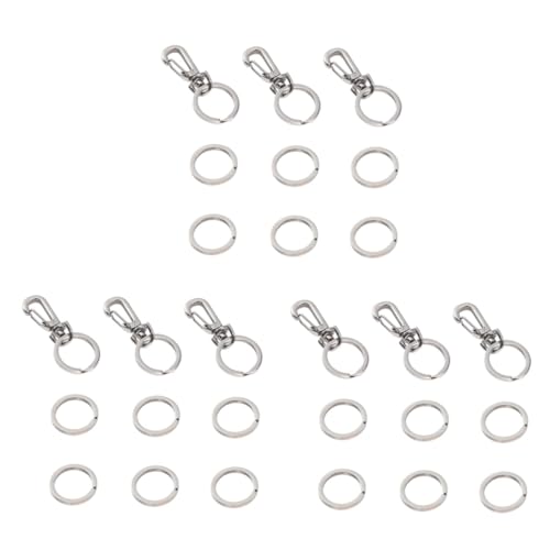 Housoutil 9 Sets Hundemarken-Clip Mit Schnellverschluss Haustiermarken-Clip Für Geschirre Id-markenhalter Aus Edelstahl Für Größen Housoutil 9 Sets Hundemarken-Clip Mit Schnellverschluss Haustiermarken-Clip Für Geschirre Id-markenhalter Aus Edelstahl Für Größen von Housoutil