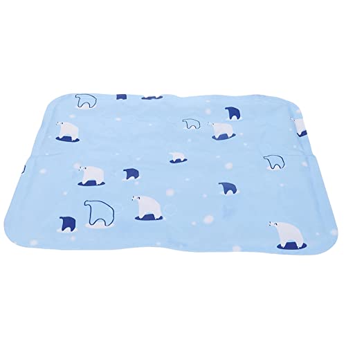 Housoutil Eismatte Für Haustiere Kühlmatten Für Hunde Kiste Kühlmatte Sommerliches Katzenkissen Hund Kühlmatte Chill Pad Für Hunde Sommer Hundebox Pad Hasenfüße Pad PVC-verbundstoff Haushalt von Housoutil