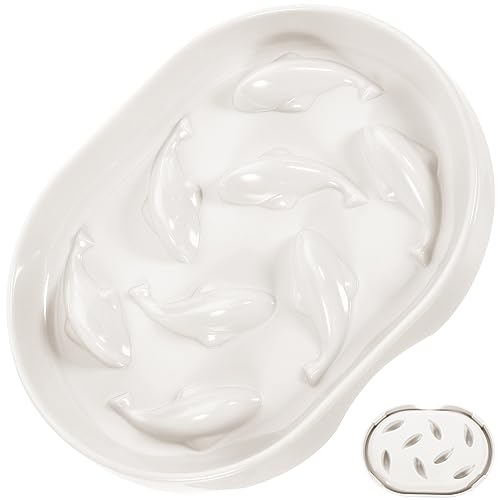 Housoutil Sichere Futternäpfe Slow Feeder Katzennapf Glatt Um Kratzer Zu Verhindern und Gesunde Essgewohnheiten Zu Entwickeln Housoutil Sichere Futternäpfe Slow Feeder Katzennapf Glatt Um Kratzer Zu Verhindern und Gesunde Essgewohnheiten Zu Entwickeln von Housoutil