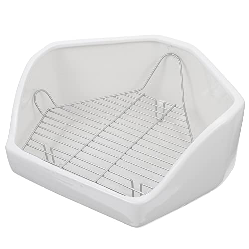 Housoutil Fünfeckige Hasentoilette Keramik-Hasentoilette Weiße Keramik-Ecktoilettenbox Extra Große Gewichtstoilette Für Haustiere Hamster Meerschweinchen Chinchilla Housoutil Fünfeckige Hasentoilette Keramik-Hasentoilette Weiße Keramik-Ecktoilettenbox Extra Große Gewichtstoilette Für Haustiere Hamster Meerschweinchen Chinchilla von Housoutil