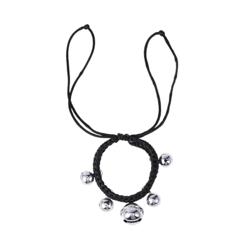 Housoutil Handgewebtes Hundehalsband Mit Verstellbarem Design Und Stilvollem Glocken- Geeignet Für Kleine Hunde Schwarz Mittelgroß Langlebig Und Bequem Housoutil Handgewebtes Hundehalsband Mit Verstellbarem Design Und Stilvollem Glocken- Geeignet Für Kleine Hunde Schwarz Mittelgroß Langlebig Und Bequem von Housoutil