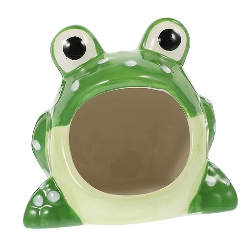 Housoutil Hamster Nest aus Keramik Hamster versteck Hamster Hideout Ceramic pet Bed fussbadewanne Sommer hamsterbett Hamsterzubehör Cool Meerschweinchen Dekorationen Hamsterhaus Haustierbett von Housoutil