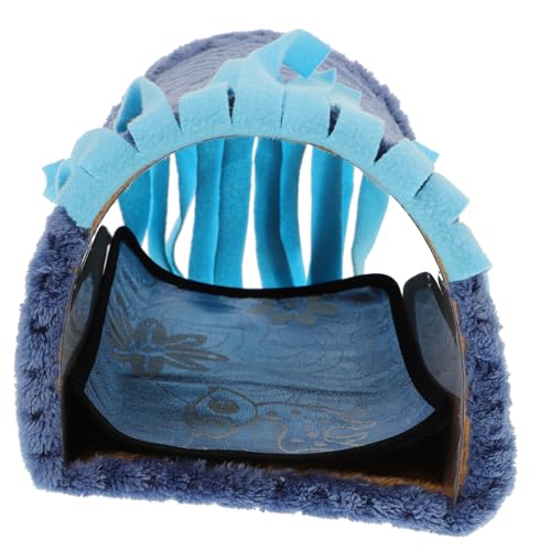 Housoutil Indoor Bunny Schlafen Quaste Tunnel Nest Tier Nest Meerschweinchen Versteck Zufällige Stil von Housoutil