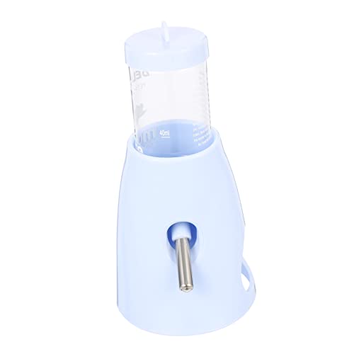 Housoutil Hamster Trinkflasche Mit Stand Vertikaler Wasserspender Für Nagetiere Auslaufsicher Für Chinchillas Meerschweinchen Und Kleine Haustiere Transparente Wasserflasche Einfach Zu von Housoutil