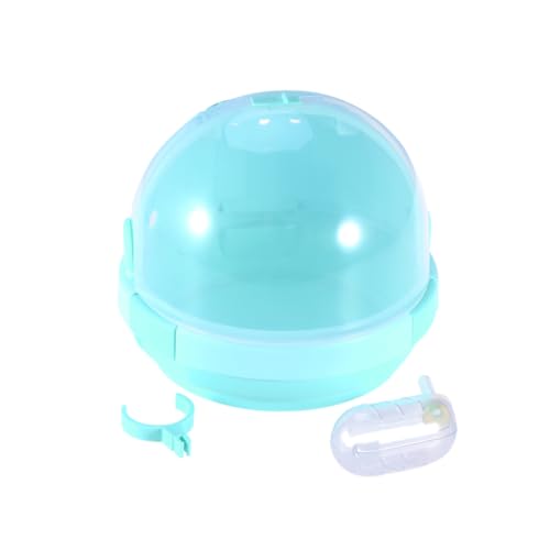 Housoutil Meerschweinchenkäfig Kleintier-transportbox Grün Kunststoff Reise-Hamster-transportbox Housoutil Meerschweinchenkäfig Kleintier-transportbox Grün Kunststoff Reise-Hamster-transportbox von Housoutil