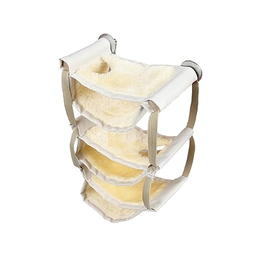 Housoutil Schlafmatte Mehrschichtige Haustierhängematte Warm Halten Katze Hängematte Hölzern Housoutil Schlafmatte Mehrschichtige Haustierhängematte Warm Halten Katze Hängematte Hölzern von Housoutil