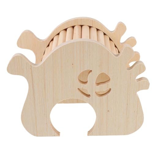 Housoutil Stabiler Hamsterunterschlupf Aus Holz Entzückender Unterschlupf Verschleißfeste Konstruktion Housoutil Stabiler Hamsterunterschlupf Aus Holz Entzückender Unterschlupf Verschleißfeste Konstruktion von Housoutil