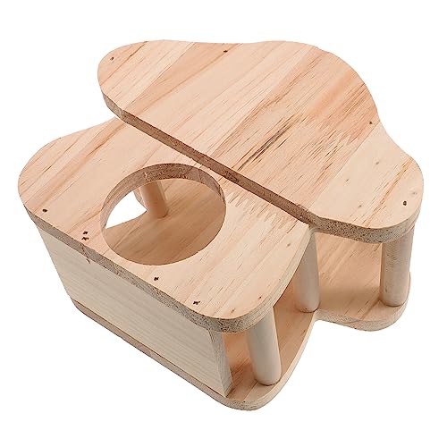 Housoutil Futterspender Für Heu Hängendes Aufbewahrungsregal Aus Holz Für Haustiere Heu-futterspender Hasenständer Housoutil Futterspender Für Heu Hängendes Aufbewahrungsregal Aus Holz Für Haustiere Heu-futterspender Hasenständer von Housoutil