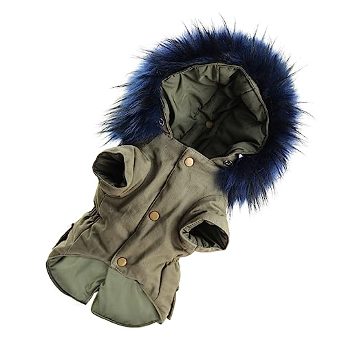 Housoutil Warmer Hundemantel Haustier-kapuzenkleidung Mantel Für Hunde Welpen Warmer Hoodie Haustierkostüm Housoutil Warmer Hundemantel Haustier-kapuzenkleidung Mantel Für Hunde Welpen Warmer Hoodie Haustierkostüm von Housoutil