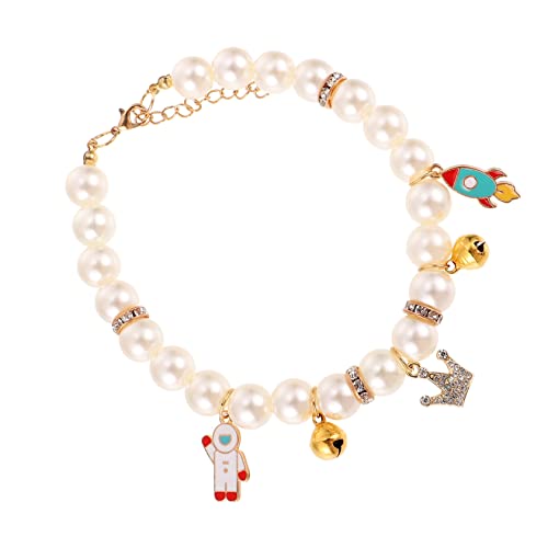 Housoutil Luxuriöse Katzenhalskette Kätzchen Verstellbares Glöckchenhalsband Für Partys Und Veranstaltungen Housoutil Luxuriöse Katzenhalskette Kätzchen Verstellbares Glöckchenhalsband Für Partys Und Veranstaltungen von Housoutil