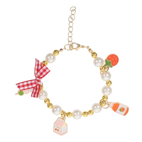 Housoutil Verstellbares Katzenhalsband Bunte Schleifenhalskette für Haustiere Dekoratives Halsband Housoutil Verstellbares Katzenhalsband Bunte Schleifenhalskette für Haustiere Dekoratives Halsband von Housoutil