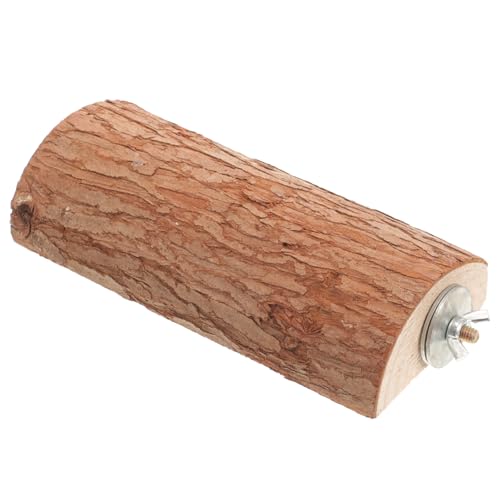 Housoutil Haustier Kaninchen Backenzahn Holz Tanne Sprungbrett Plattform Hamster Chinchilla Kaninchen Haustier Sprungbrett Spielzeug Vogel-sitzstangenplattform Aus Holz Hase von Housoutil