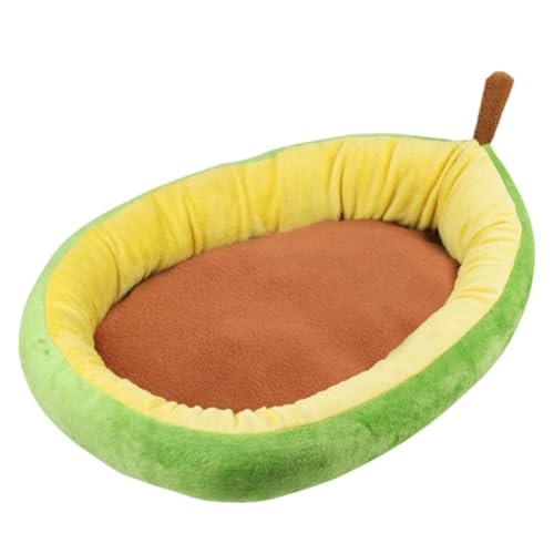 Housoutil Robustes Leicht Zu Reinigendes Hundebett-Nest in Avocado-Form Plüsch Oxford-Stoff Heimtierbedarf Housoutil Robustes Leicht Zu Reinigendes Hundebett-Nest in Avocado-Form Plüsch Oxford-Stoff Heimtierbedarf von Housoutil