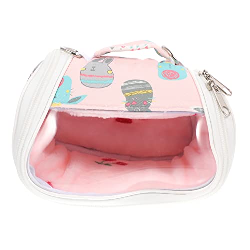 Housoutil Hamster-Reisetasche Einzel-Schulter-Design Haustier-Outdoor-Tasche Für Unterwegs Bequem Und Für Haustiere von Housoutil