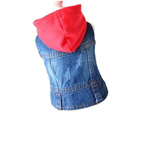 Housoutil Hund Ärmellose Jacke Haustier Hund Jeansjacke Hunde-Denim-Kleidung Haustierwesten Hundefleece Weste Hoodie Overall Aus Hundedenim Hunde-Jeansweste Frühling Und Sommer Kleine Weste Housoutil Hund Ärmellose Jacke Haustier Hund Jeansjacke Hunde-Denim-Kleidung Haustierwesten Hundefleece Weste Hoodie Overall Aus Hundedenim Hunde-Jeansweste Frühling Und Sommer Kleine Weste von Housoutil