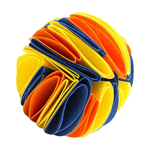 Housoutil Hundeschnüffelball Spielzeug Filzstoff Verstopfte Nase Perlmutt Housoutil Hundeschnüffelball Spielzeug Filzstoff Verstopfte Nase Perlmutt von Housoutil