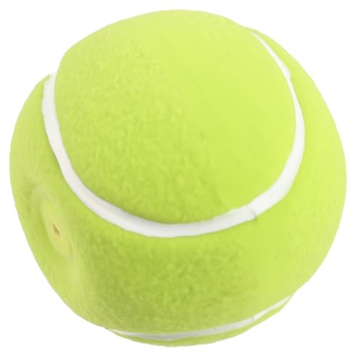 Housoutil Hundespielzeugball Ballspielzeug Für Hunde Leises Quietscher-hundespielzeug Hundespielzeug Für Kleine Hunde Hundeballspielzeug Tennisball-kauspielzeug Haustier Gummi Gefrostet von Housoutil